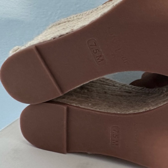 Kate Spade Tabby Espadrille Wedges in size 7.5 - Picture 3 of 9